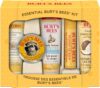 Burt's Bees Easter Basket Stuffers, Essential Everyday Beauty Gifts Set, 5 Travel Size Products - Deep Cleansing Cream, Hand Salve, Body Lotion, Foot Cream and Lip Balm